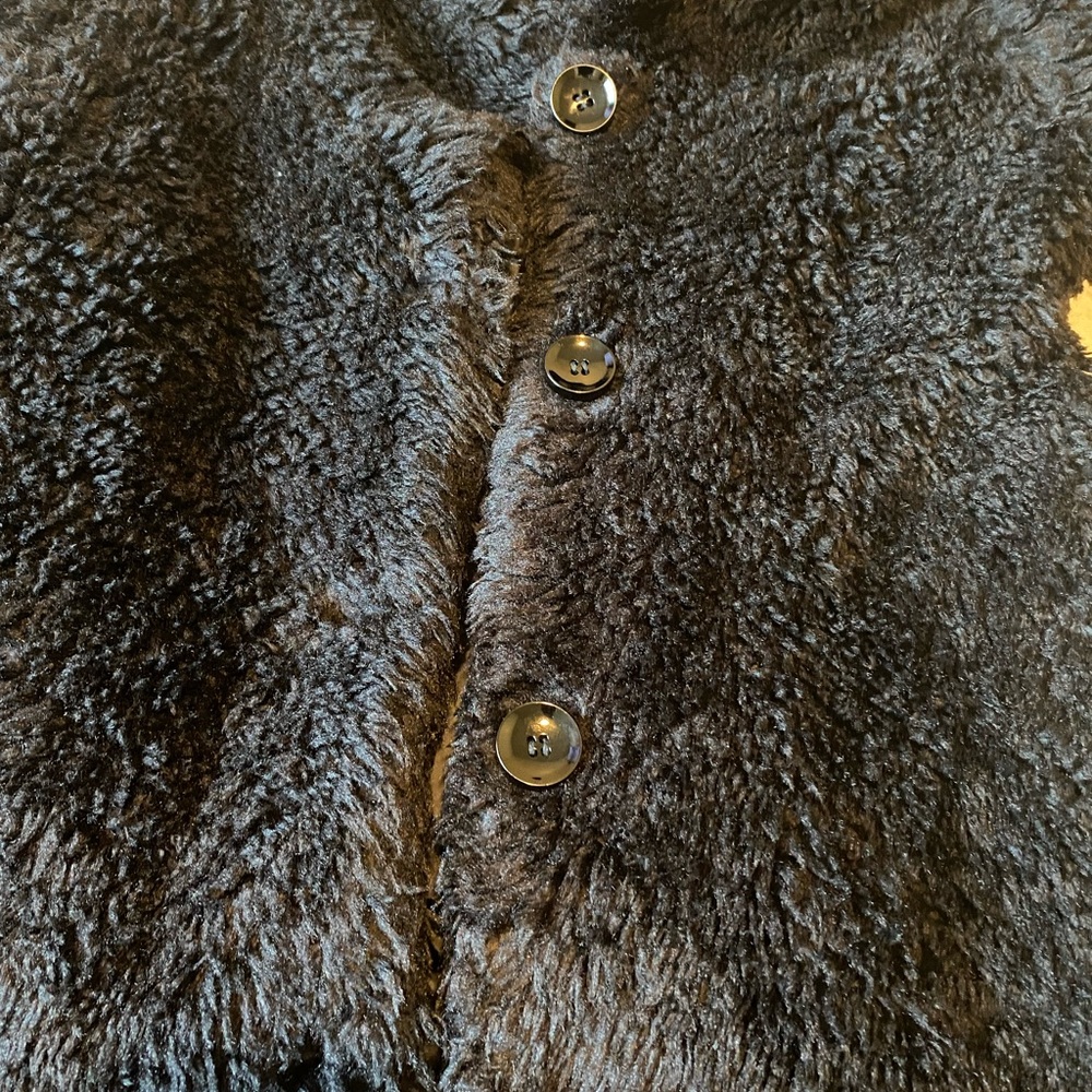 Blanc Noir Black Teddy Jacket - Picture 4 of 7